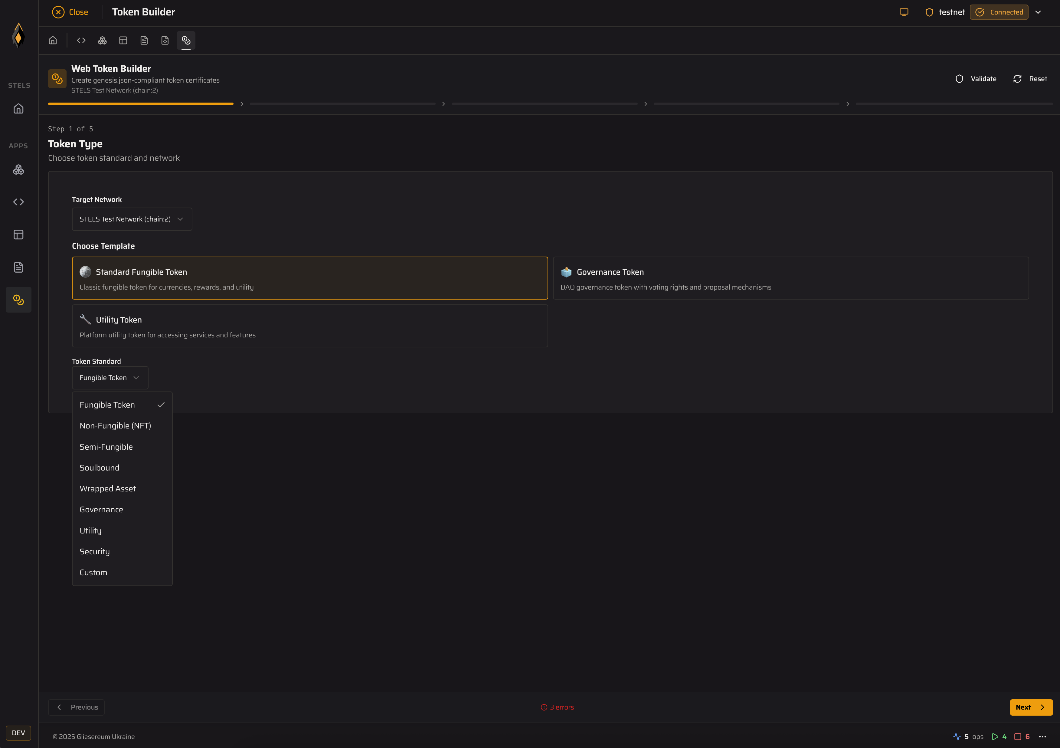 STELS Token Builder - Create tokens and AI agents for your business